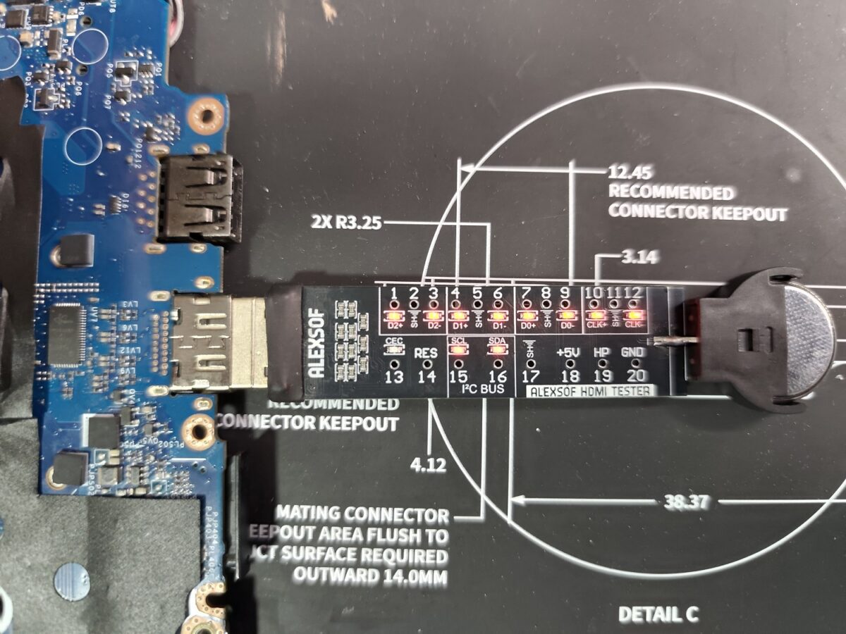 HDMI-TESTER-2-1.jpeg Tester de Puertos HDMI Tiempo Real - Diagnostico GPU y Consolas - Imagen 1