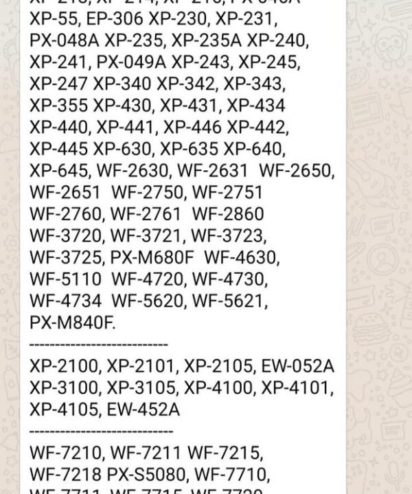 Chip Virtual Chipless Epson (Todos los Modelos)