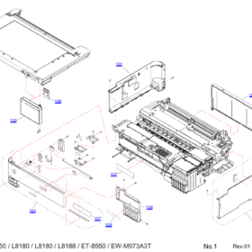 Manual de Partes de Impresora Epson L8180